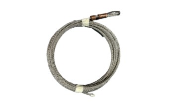 1/4 Cable Kit, Galvanized, 30 feet.