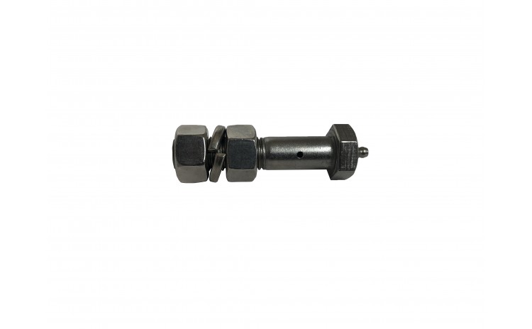 3/4 Stainless Steel  Axle Pulley Bolt with Zerk Fitting for Boat Lifts