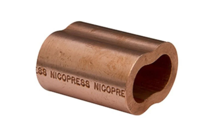 Cable Nicropress 1/4 Copper Cable Nicropress 1/4 Copper