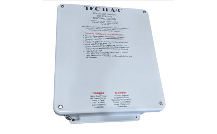 TEC II REMOTE CONROL AUTO STOP- LIMIT SWITCH NOT INCLUDED TEC II REMOTE CONROL AUTO STOP- LIMIT SWITCH NOT INCLUDED