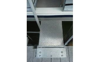 36" HINGED  DOCK/SEAWALL PLATFORM