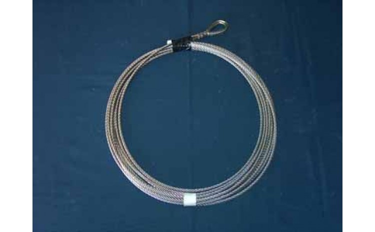 3/16 Cable Kit, Stainless Steel, 38 feet.