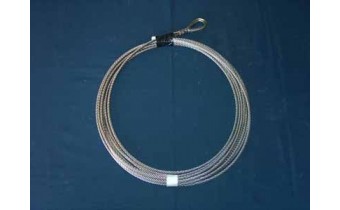 1/4 Cable Kit, Galvanized, 30 feet.