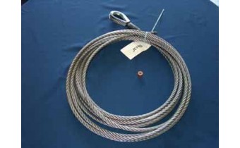 7/16 Cable Kit. Stainless Steel. 35 feet