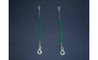 1/4 inch Spreader Bar Drops, Stainless Steel.