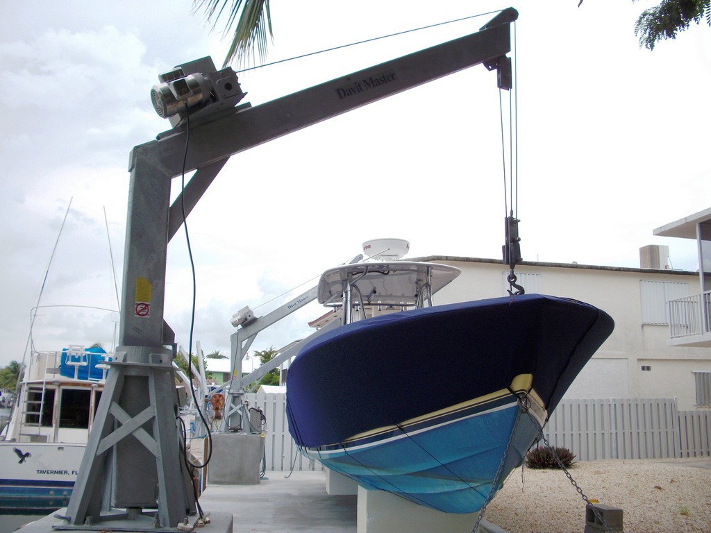 catamaran davit design